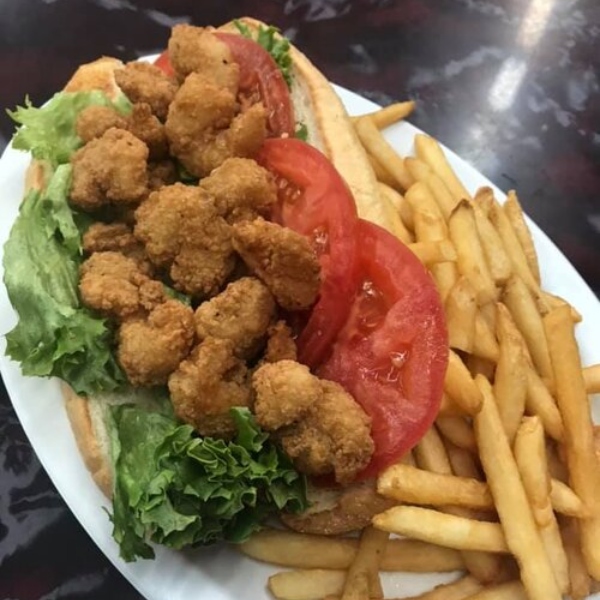 plate of food from owen's restaurant in dandridge, tn