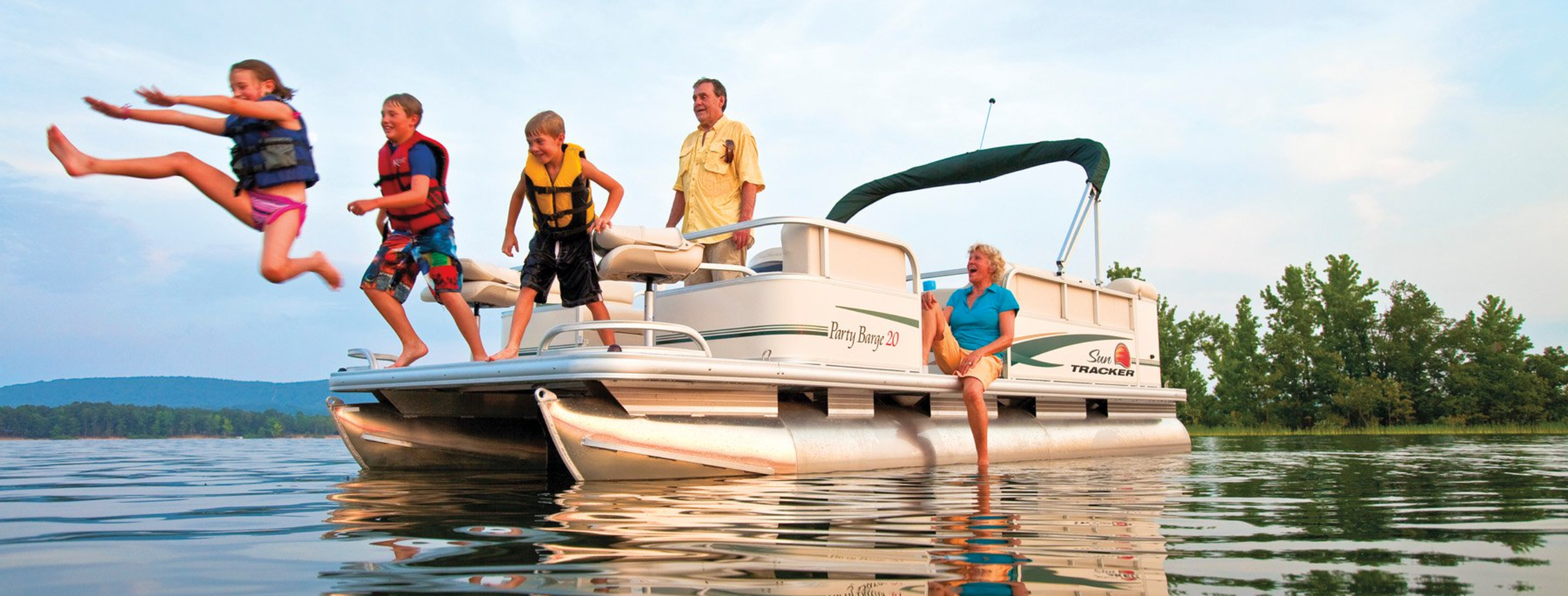Family on Douglas Lake