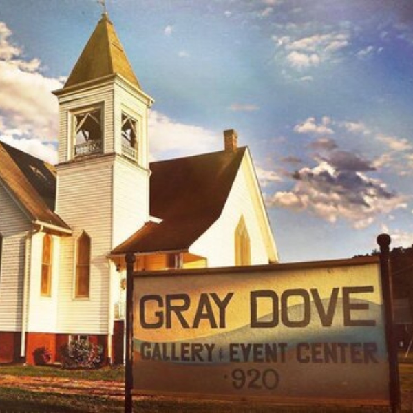 Front of the Gray Dove Studio Gallery