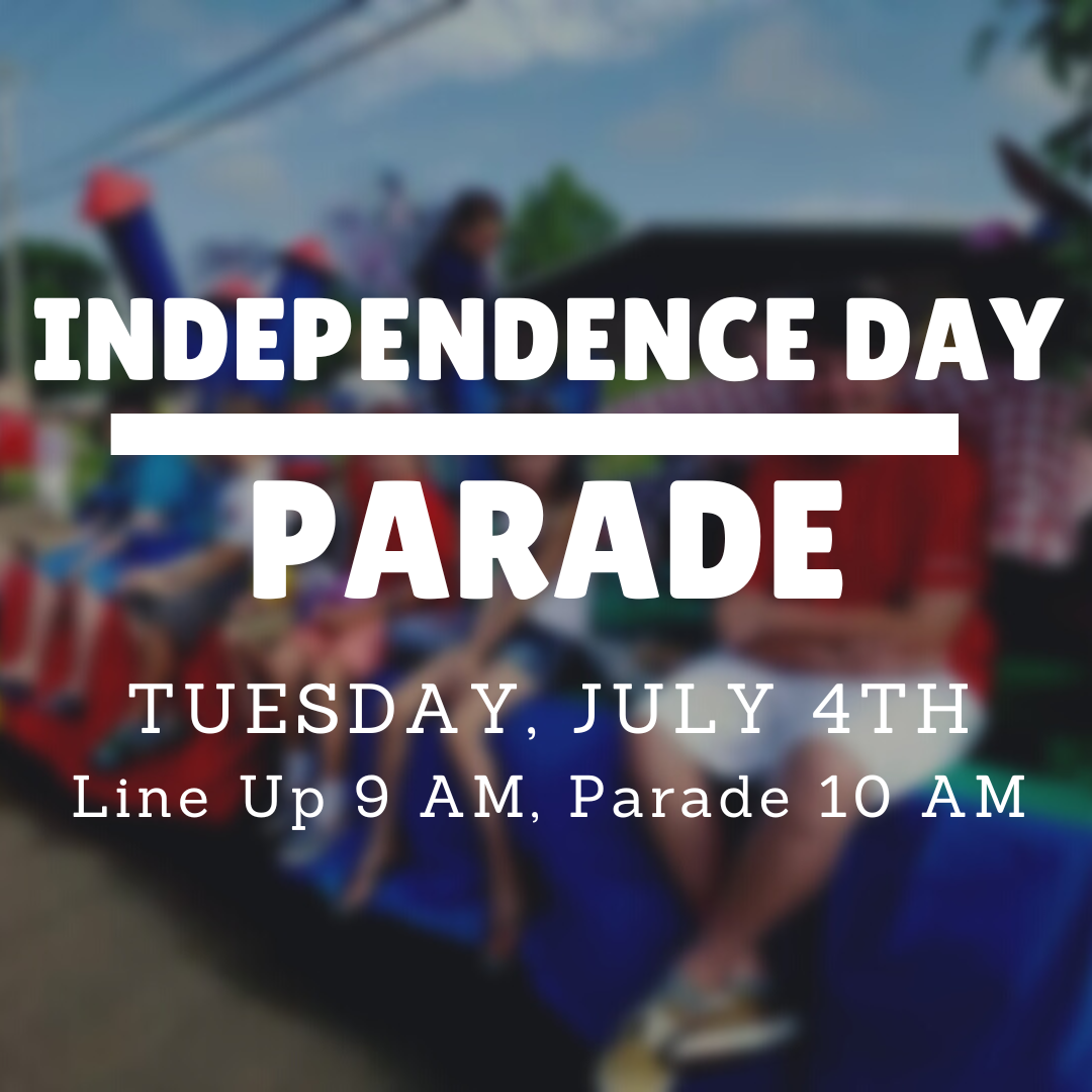White Pine TN Independence Day Parade Graphic