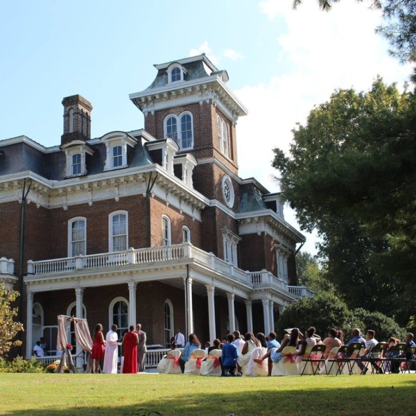 Special event taking place in front of glenmore mansion