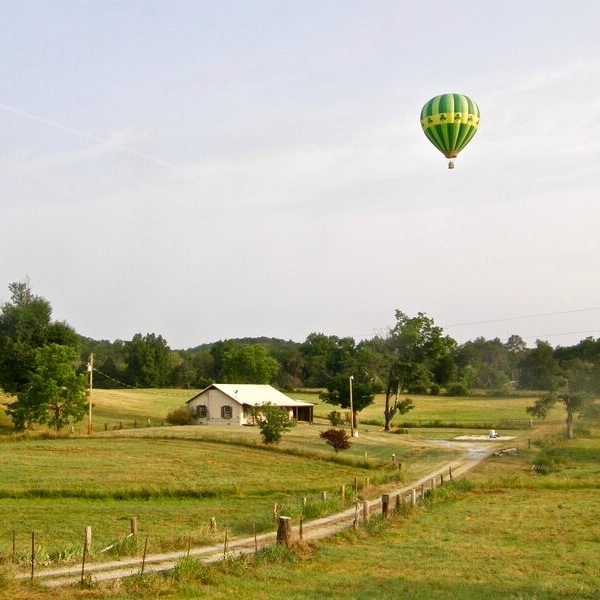 what's up ballooning hot air balloon floating over east tennessee