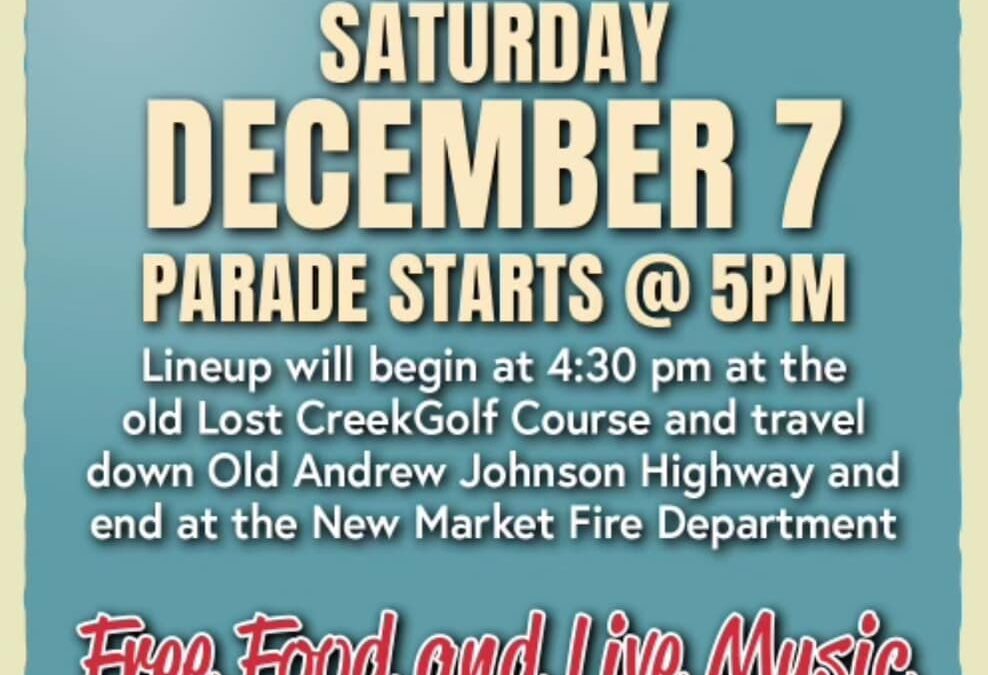 New Market Christmas Parade