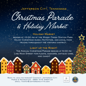Jefferson City Christmas Parade Graphic