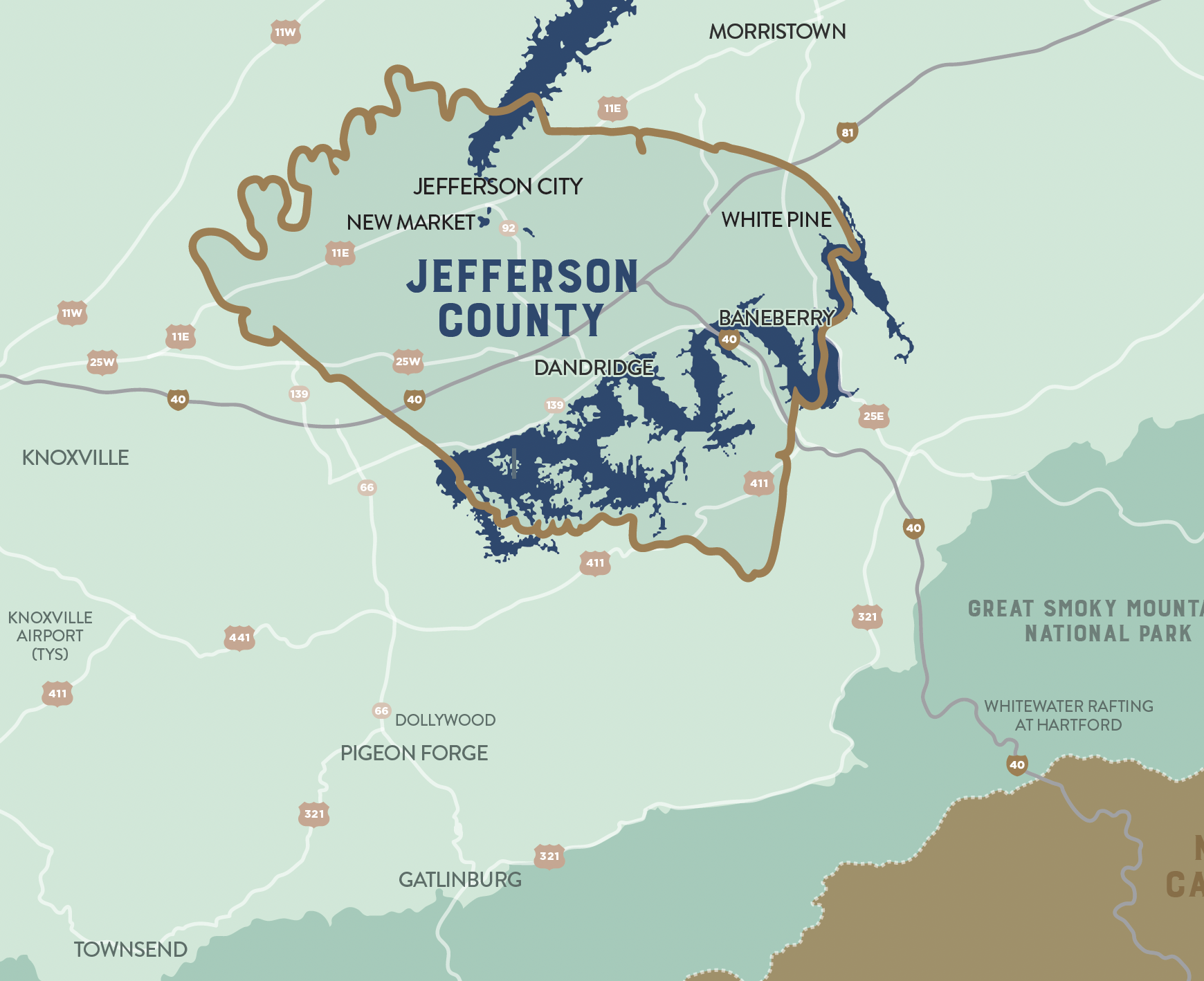 Jefferson County Map Location